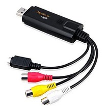 MyGica Capit USB 비디오 캡처 VHS-to-DVD 윈도우용 오디오 비디오 캡처 카드 (캐핏)