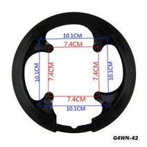 42T 44T 46T 48T 52T MTB 자전거 범용 크랭크 커버 캡 체인링 세트 체인 휠 가드, G4WN-42