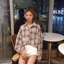 여성 셔츠 블라우스 패션 의류 상의 셔츠 여성블라우스 여성 클래식 긴 격자 무늬 빈티지 학생 스타일 여성 셔츠 모든 경기 캐주얼 소프트 하라주쿠 패션 데일리