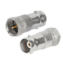 BNC젠더 RF커넥터 RCA 연장 변환젠더 CCTV중계기 안테나잭 TV잭 BNC, SJ0022_RF(M)-BNC(F)