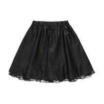 헤지스키즈] 22FW 브리티쉬 가죽 치마 (HSF13SA61M_BK) 여아 아동 초등 가을 데일리 스쿨룩 스커트