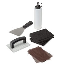Cuisinart 스테인리스 스틸 버터휠 (CBW201), Griddle Cleaning Kit 10-Piece