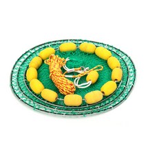 소림사 부력망 바다 살림망 민물 낚시 어망 그물망 고기망 3단 이중와이어, 1개, 대