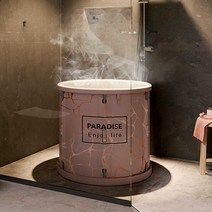 가정용사우나 이동식 홈스파 욕조기 미니 간이, X L라이트 럭셔리 파우더