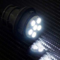 12V 24V LED 시그널 전구 6발 차량 DIY 안전 운행, 쿠팡 24V싱글/레드, 1개