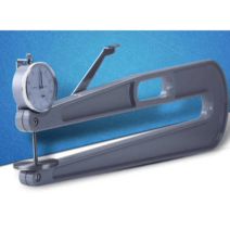 스폰지 두께 측정기 다이얼 동심 일회전식 정확도, 0-10x300 포인터 프로브 10