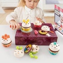 컵케이크 도형맞추기 소근육 장난감 12개월 끼우기장난감 15개월 두뇌발달