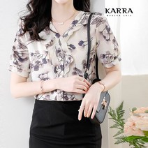 KARRA 모노로즈블라우스_A3F0900