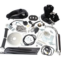오토바이엔진 자전거 엔진 키트 2 스트로크 가스 모터 클러치 DIY 가솔린 액세서리 산악 80cc, 07 SET  G
