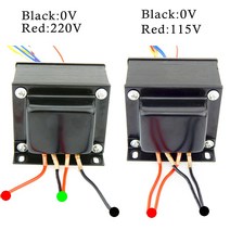 130W E 코어 변압기 EL34 KT88 튜브 오디오 앰프 전원 출력 전압 230V 6.5V, 한개옵션0