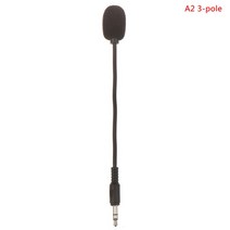 귀 안아픈 휴대용 3.5mm 유선 스테레오 스튜디오 게임용 헤드셋 미니 HD 음성 모노 마이크, 02 A2