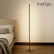 카키고 북유럽 LED 플로어 스탠드 장스탠드 무드등 50 X 15 화이트, 색상