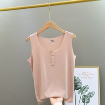 여성 라운드 스판 나시티 여름 민소매 나시티셔츠 11color