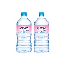 롯데아이시스 8.0 1리터 6펫 아이시스생수 아이시스1L