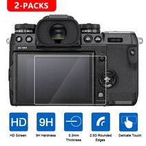 2Pcs 강화 유리 후지 필름 X-T1 X-T2 X-T3 X-H1 X-T100 XF10 X-T20 X70 X-T10 X100T X100F X-E3 X-Pro2, 02 X-E3 XF10 X30