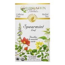 셀러브레이션허벌스 앱솔루틀리 스피어민트 리프, 1.3g, 24개입