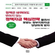 [청년정신]정책은 바뀌어도 변하지 않는 정책자금 핵심전략 - 몰라서 못받는 정부지원자금 당당하게 받자, 청년정신, KOTERA 전문위원단