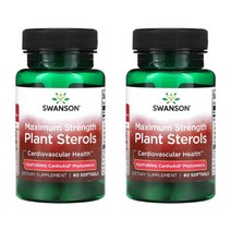 스완슨 ﻿CardioAid 카디오에이드 피토스테롤 400mg ﻿60캡슐 2통