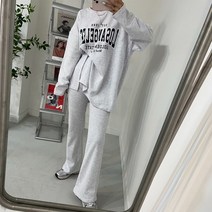 어반조이 프린팅 긴팔 부츠컷 트레이닝세트