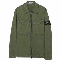 스톤아일랜드 명품STONE ISLAND 22FW 22l2lOlWN VOl22 OLD EFFECT 2포켓 ZIP 오버셔츠