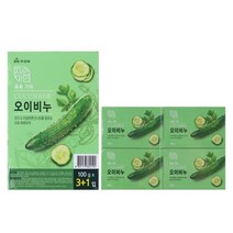 무궁화 자연미인 오이비누 100g X 4개입, 옵션선택