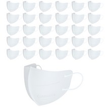 웰커버 새부리형 황사방역 보건용 마스크 대형 KF-94, 50매입, 1개, 화이트