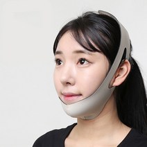 국산 페이스 리프팅 밴드 턱살 당기미 도구 얼굴 붓기 빼는 법 마사지 기구, 오렌지, 1개