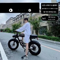 전기 자전거 레트로 오프로드 동력 전기 자동차 야외, 13AH, K