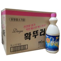 대주케미칼 확뚜러 1L*12ea 2L*6ea 배수관청소, 12개, 1L