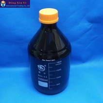 파란색 나사 캡 앰버 유리 시약병 실험실 2000ML, 한개옵션0