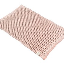 블룸 이마바리 타월 브랜드 인증 리에주 와플 목욕 매트 (애쉬 핑크)