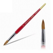 [∂LL7] 바바라 수채화붓 30R 6호 미술용 전문가 물감 연습 둥근 수채화 다용도 화방_h§eEA, 옵션▩무, §본상품§e