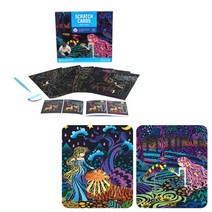 스크래치컬리링 도안 저학년 여아 미술키트 장난감 미술놀이 육아템 추천