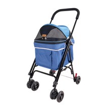 이비야야 에스트로미니펫유모차 FS1732 강아지유모차 소형견유모차, 블루