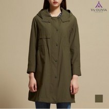 올리비아로렌 백 프린팅 사파리 야상 점퍼 VVCCLWM3221 NC 창원