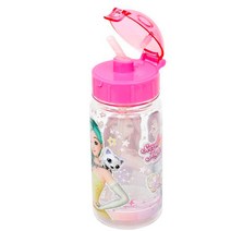 여자아이 빨대 물통 350ml 시크릿쥬쥬 핑크 어린이 스트로우 워터보틀 시쿠릿주주 물병, 기본