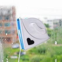 자석 유리창닦이 베란다 유리 창문 청소기 외부더블 사이드 마그네틱 윈도우 클리너 조절 가능한 와이퍼1340565 L3, 자석 유리창닦이 베란다 유리 창_01 Random Co