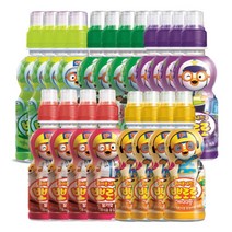 뽀로로 어린이 음료 5종 20펫(바나나/딸기/사과/블루베리/샤인머스켓) 탕비실 가정용 사무실용, (무료배송)뽀로로 어린이 음료 5