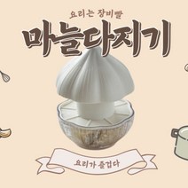 전참시 이영자 마늘다지기 마늘모양 마늘 으깨기, 흰색