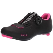 Fizik R5 로드 사이클링 슈 - 탄소 강화 마이크로텍스 파인튠 핏, Tempo Overcurve, Black/Pink Fluo_6
