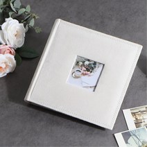 셀프 아기성장 앨범 포토포켓 2주년선물 포토북 커플앨범 사진첩 엘범 아기사진, 리브리움 사진앨범 화이트