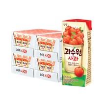 과수원 사과 190ml 24입x4 총96팩(4박스)