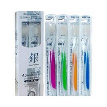 고급 이중미세모 은나노 칫솔 4개 1세트, 4개입