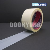 D_opp 박스 포장 러버 테이프_백색1250mmX40M_재단, 단품