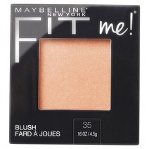 Maybelline 메이블린 핏 미 35 코럴 블러쉬 4.5g Fit Me True-to-tone Blush Coral, 1개, 상세참조