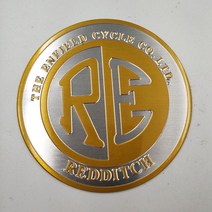 바이크 오토바이자동차데칼스티커 로얄 엔필드 오토바이 엠블럼 배지 알루미늄 표준 데칼 및 스티커 불렛 350 등 클래식 레트로, [13] Royal Enfield-13, 13 Royl Enfield-13