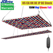 딸기재배 채소 키우기 식물 키우는 기계 미니 온실 식물 재배기 jcbritw led 성장 조명 패널 dimmable with timer function, 150w