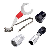 4pcs 산악 도로 플라이휠 제거 도구 체인 리무버 크랭크 셋 풀러 바텀 브래킷 리무버 세트, type1