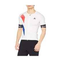 119961 Le Coq Sportif 남성 티셔츠 사이클링 져지 땀 흡수 속건 냉각 스트레치 자외선 차단 UPF 50 자전거 로드 바이크 반팔 져지