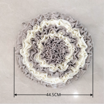 강아지 썸머 쿨매트 쿨젤매트 대리석매트 고양이 대나무 시원한 특대형 대형견 쿨방석 여름용 코 냄새 훈련 퍼즐 장난감 그릇 식품 디스펜서 카펫 워셔블, 2-45x45cm